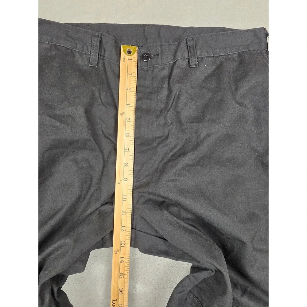 Dickies Double Knee Work Pants Mens 32x32 Black Straight Carpenter Utility *Read